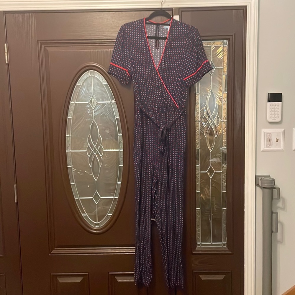 Draper James long pants jumpsuit, size M